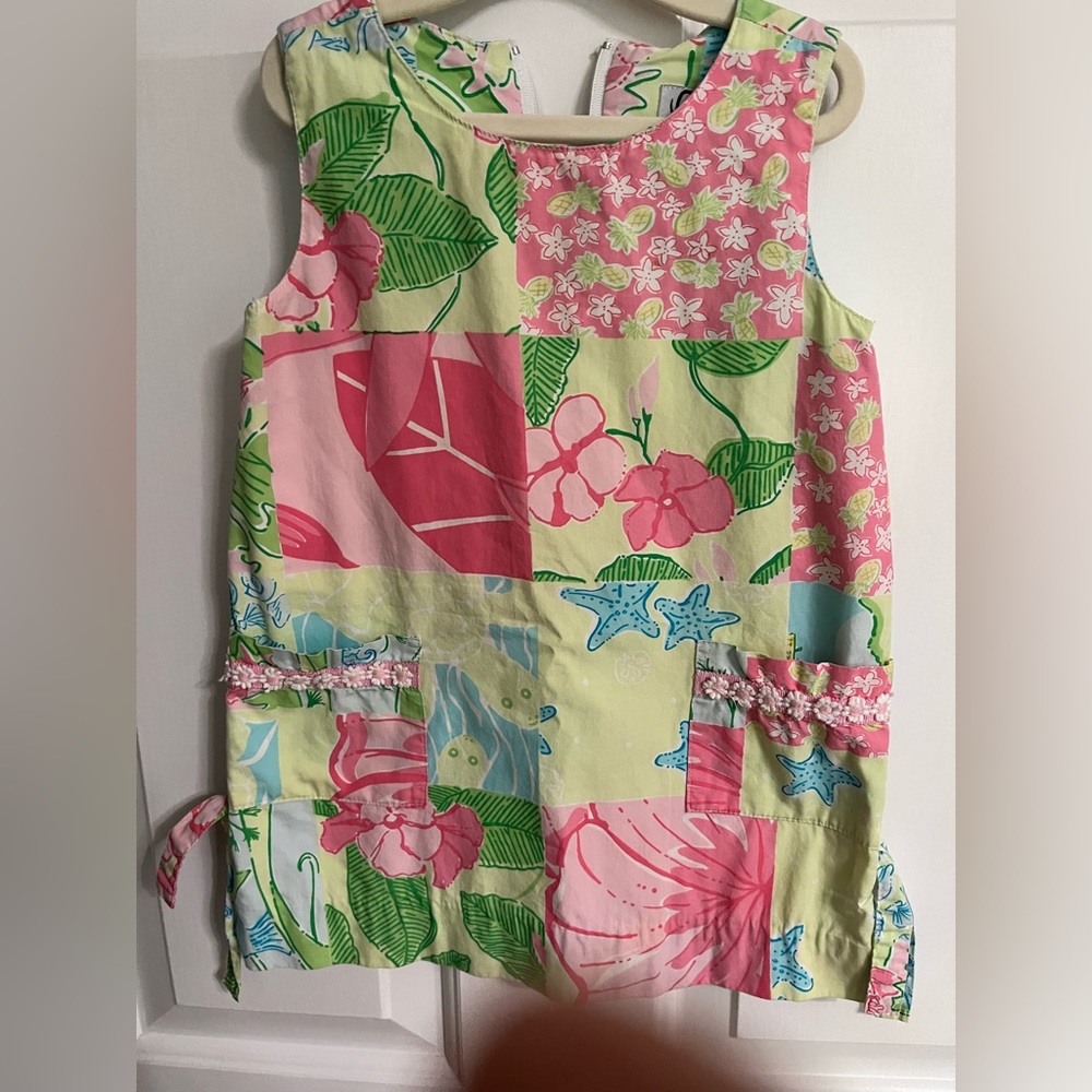 EUC vintage white label Lilly Pulitzer dress 3T